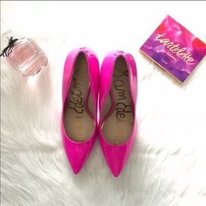 SAM Edelman hot pink heels